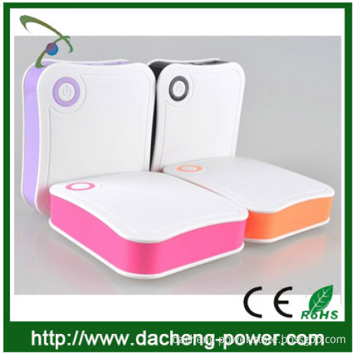 Sandwich shaped portable charger power bank 7800mah with perfect design